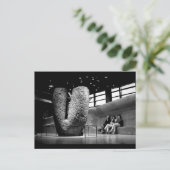 Megalith Musee du Quai Branly Paris briefkaart (Staand voorkant)