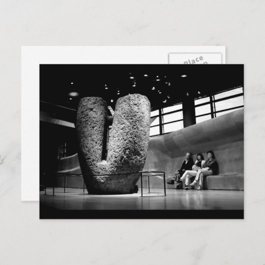 Megalith Musee du Quai Branly Paris briefkaart (Voorkant / Achterkant)