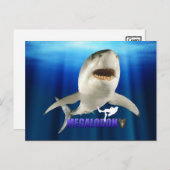 Megalodon Briefkaarten (Voorkant / Achterkant)