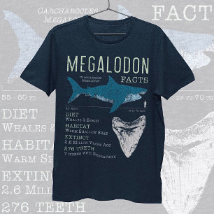 Megalodon Facts T-shirt