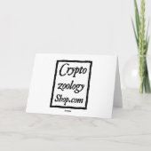 Megalodon-Kaart Kaart (Achterkant)