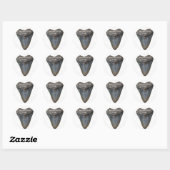 Megalodon Shark Tooth Ronde Sticker (Vel)