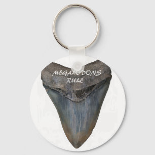 Megalodon Shark Tooth Sleutelhanger