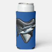 Megalodon tand (Seltzer Achterkant)