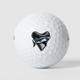 Megalodon tand golfballen