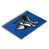 Megalodon tand notitieboek (Linkerzijde)