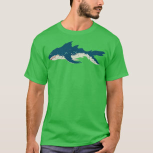 Megalodon Zee van dieven T-shirt