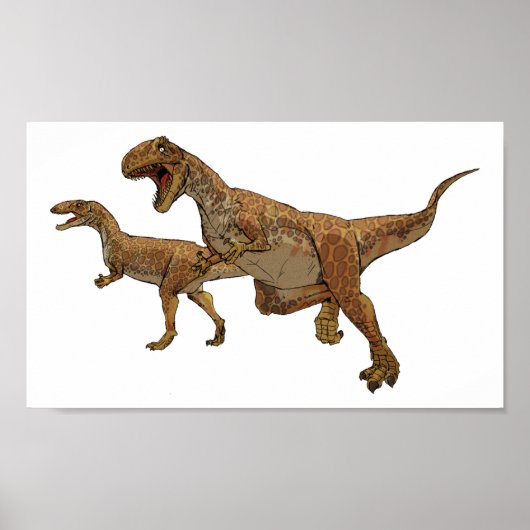 Megalosaurus Poster (Voorkant)