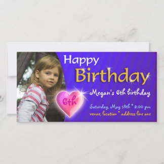 Megan Birthday Fotouitnodiging