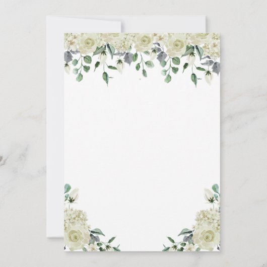 Megan Nuestra Boda Catolica Faire-part de mariage (Dos)