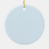 Mégaphone Pom Pom mignonne pour ornement bleu (Dos)