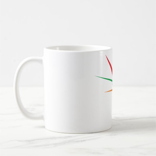Mégaphone Sound Waves Mug (Gauche)