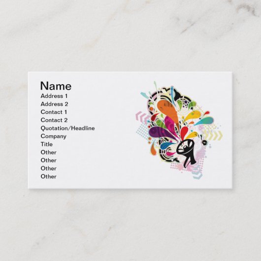 MEGAPHONE VISITEKAARTJE (Voorkant)