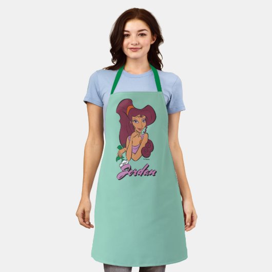 Megara Goddess at Heart Apron Schort (Gedragen)
