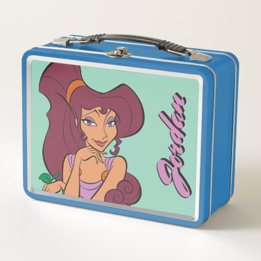Megara Goddess at Heart Metal Lunch Box (Devant)