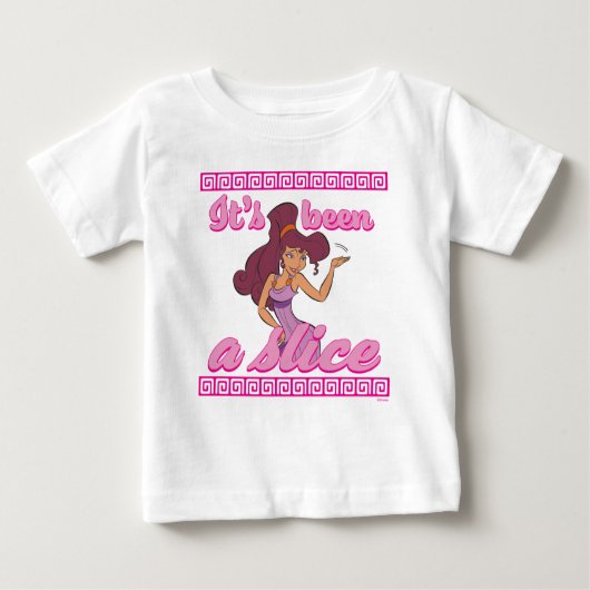 Megara - It's Been a Slice Baby T-Shirt (Devant)