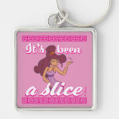 Megara - It's Been a Slice Keychain (Voorkant)