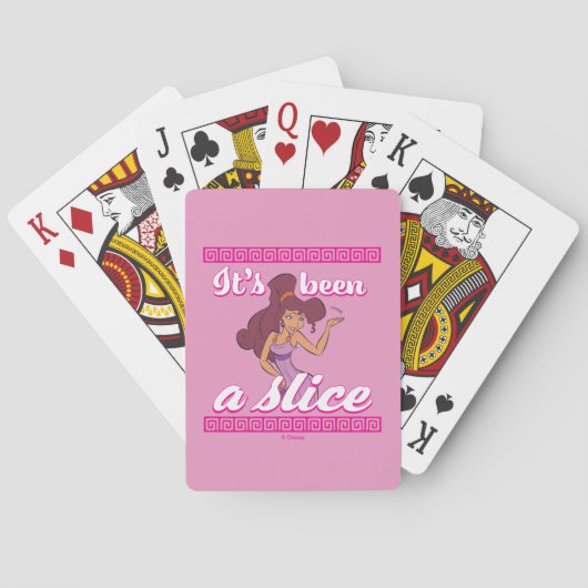 Megara - It's Been a Slice Poker Cards Pokerkaarten (Achterkant)