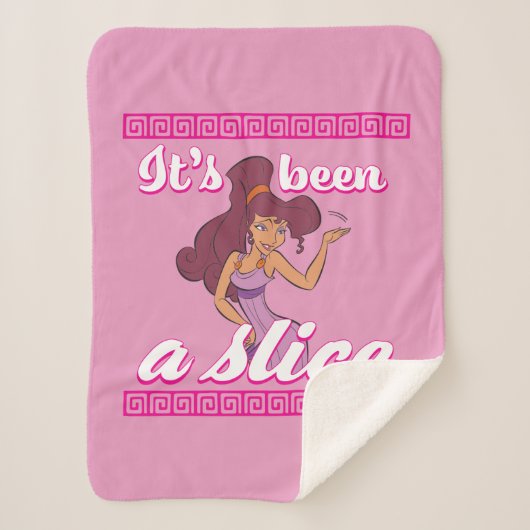 Megara - It's Been a Slice Sherpa Blanket Sherpa Deken (Voorkant)