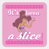 Megara - It's Been a Slice Square Sticker (Devant)