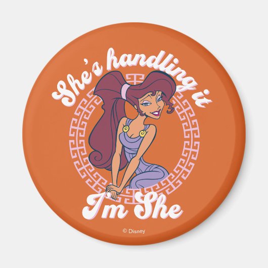 Megara - She's Handling It, I'm She Magnet Magneet (Voorkant)