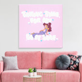 Megara - Taking Time For My Best Self Canvas Print (Insitu (Woonkamer))