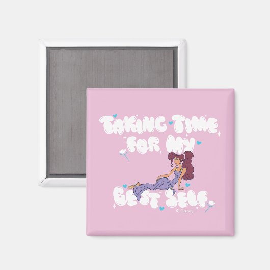 Megara - Taking Time For My Best Self Magnet Magneet (Voorkant / Achterkant)