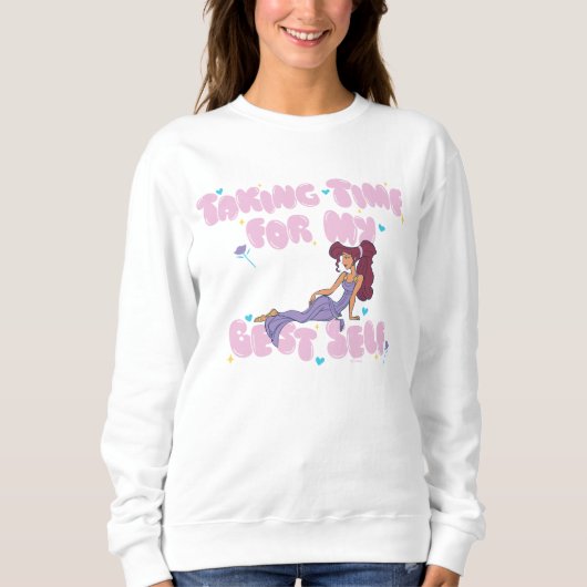 Megara - Taking Time For My Best Self Sweatshirt (Voorkant)