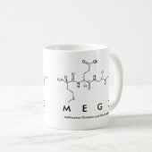 Megg peptide nom mug (Devant droit)