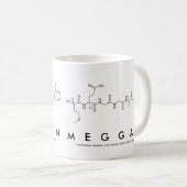 Meggan peptide nom mug (Devant droit)