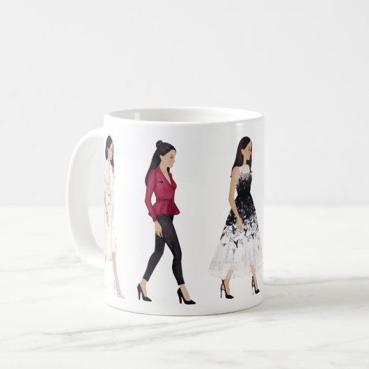 Meghan Markle Marching Mode Figures Mok (Voorkant links)
