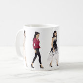Meghan Markt Marching Fashion Figures Mug (Devant gauche)