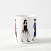Meghan Markt Marching Fashion Figures Mug (Centre)