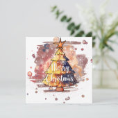 Mégical Joyeux voeux de Noël | Carte d'invitation (Debout devant)