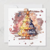 Mégical Joyeux voeux de Noël | Carte d'invitation (Devant)