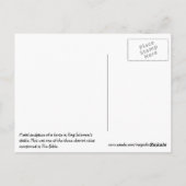 Megiddo Israel Briefkaart (Achterkant)