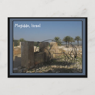 Megiddo Israel Briefkaart