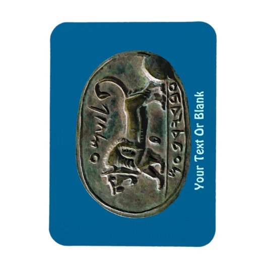 Megiddo Seal Magneet (Verticaal)