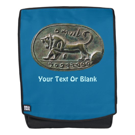 Megiddo Seal Rugtassen (Voorkant)