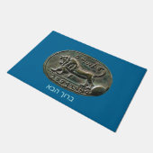 Megiddo Seal - Welkom Deurmat (Schuin)