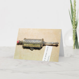 Megillah hoesje, uit de Elzas Kaart