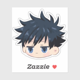 Megumi geïnspireerde chibi sticker