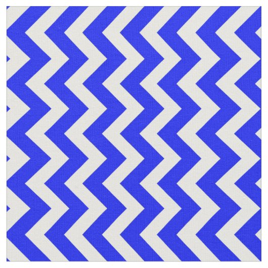 Megwan Blauw en Wit Stof (Close Up)