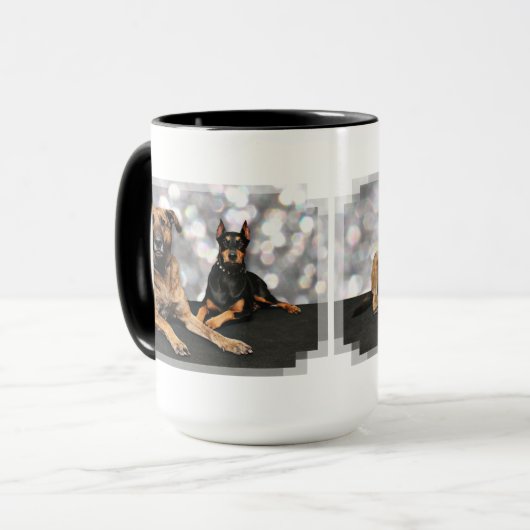 Megyan Doberman - Berkeley Mastiff X Mok (Voorkant links)