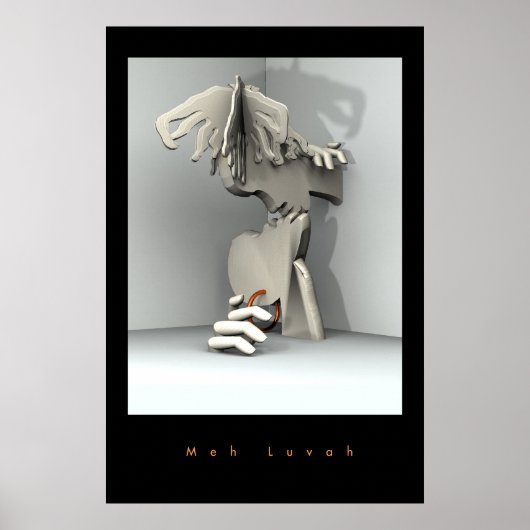 Meh Lovah Poster (Voorkant)