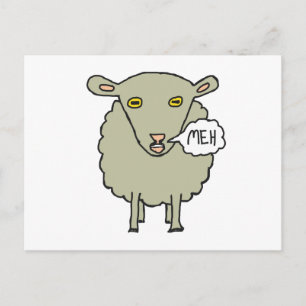 Meh Sheep Briefkaart