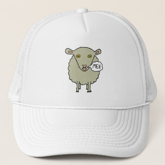 Meh Sheep Trucker Pet (Voorkant)