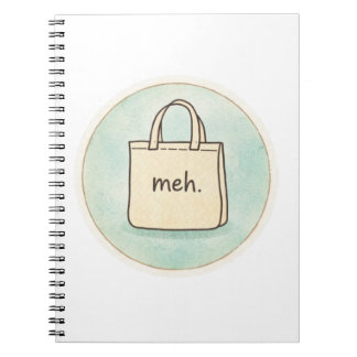 Meh Shopping Tote Notes Notitieboek