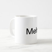 "Meh." Tasse de café (Devant gauche)