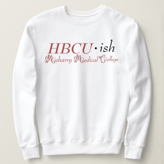Meharry Medical College Sweatshirt (Design voorkant)